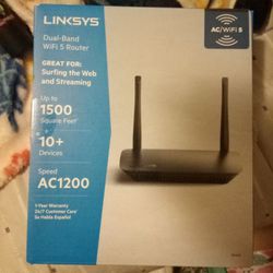 Linksys Dual Band WiFi 5 Router
