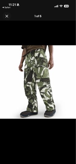 ACG SMITH SUMMIT MENS ZIP CARGO PANTS - LIGHT KHAKI / MOSSWOOD BROWN Size XL