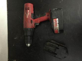 Milwaukee Power Plus Drill with 2 Batteries