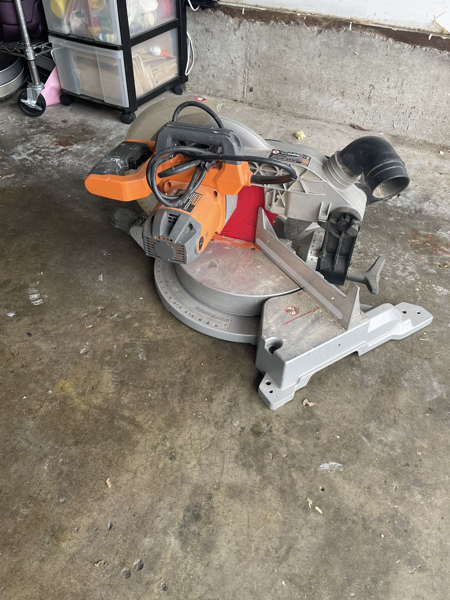 Ridged Miter Saw