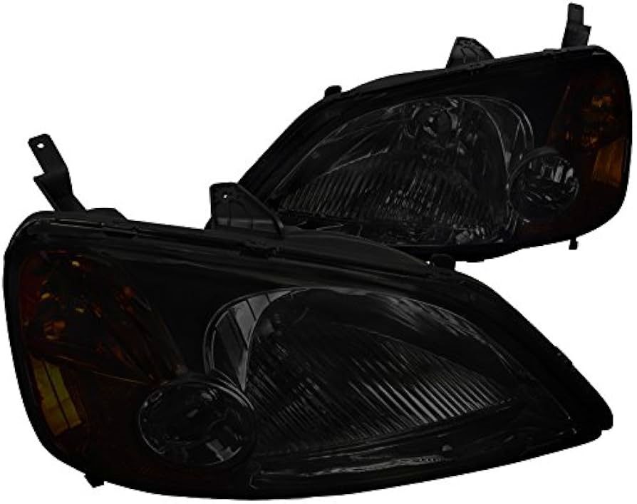 01-03 Honda Civic Headlights 