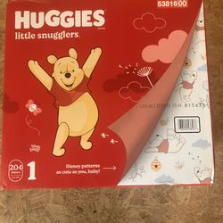 204 Size 1 Huggies