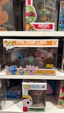 Lilo, Scrump, & Angel Funko Pop 3 Pack