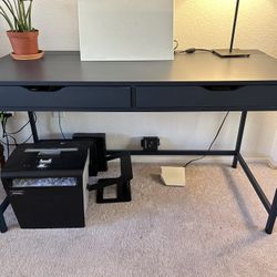 Alex blue desk ikea online