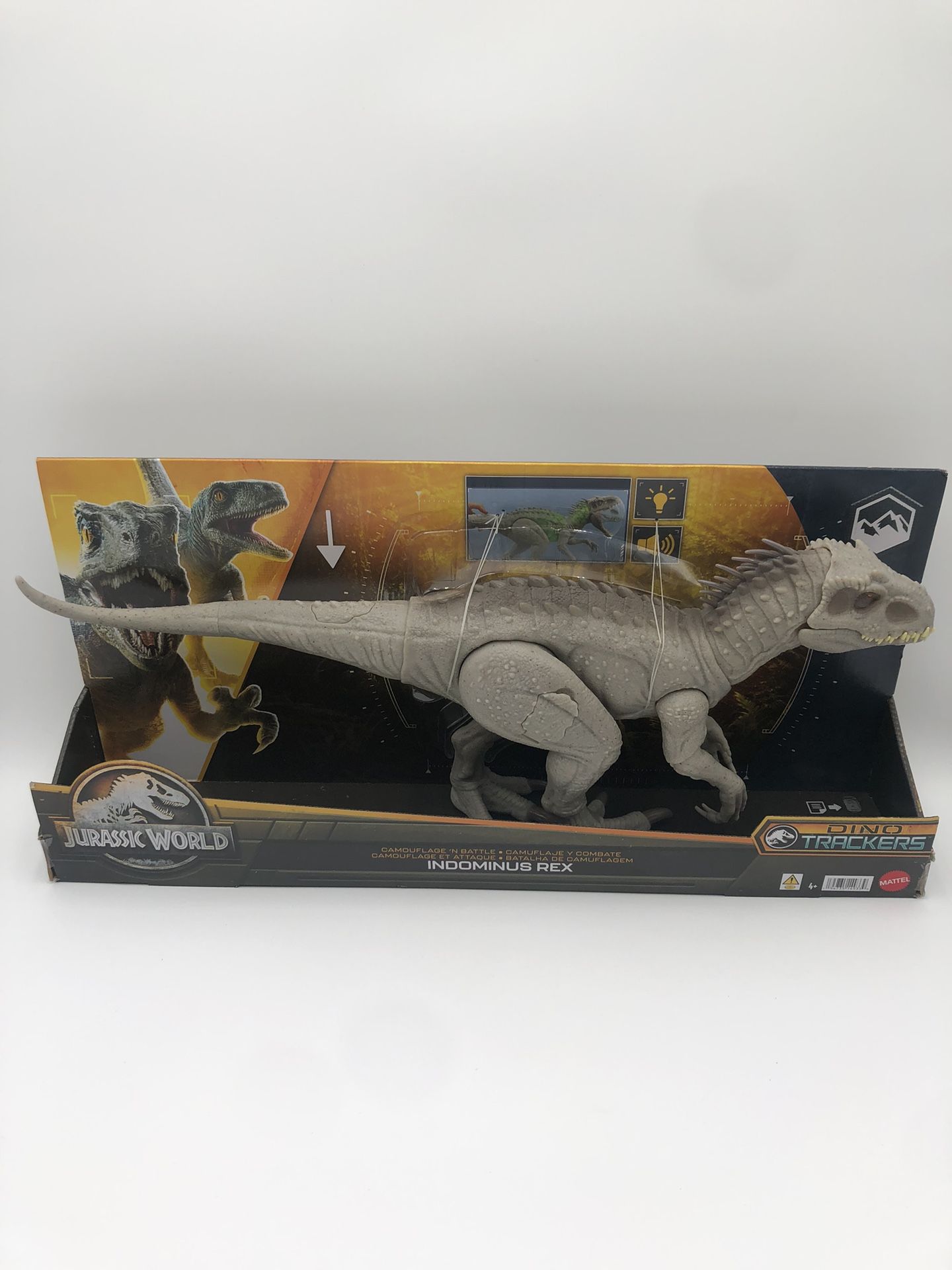 World Jurassic World Dino Trackers Camouflage 'N Battle Indominus Rex Action Figure