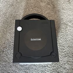 Clean Black Nintendo GameCube Console Only DOL-101 Disc Read Error Powers On
