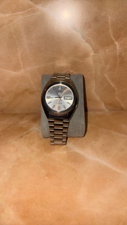 Seiko 5 Automatic Silver Men's Watch Japanese