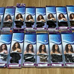 Wholesale Lot Of Outre Premium Natural Indian 100% Human Hair (16) Bundles Over $800.00🔥