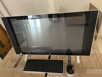 Computer HP 27” All-in-one computer desktop core i5 year 2016, windows 10