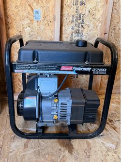 Coleman Powermate 3750 Watt Portable Generator – Lightly Used