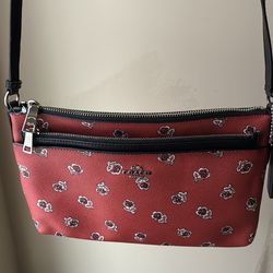 Red Coach bag