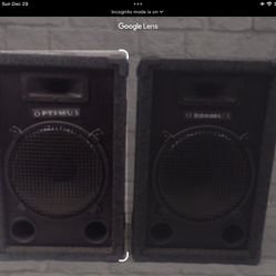 Optimus 12 Inch Subwoofers