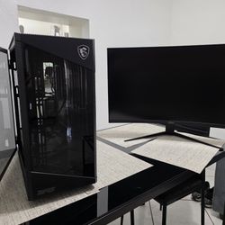 I'm selling Monitor MSI 32"  4K / 144HZ / 1ms + Pc  case MSI Full Tower .. OBO