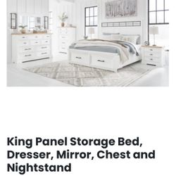 Brand New King Size Bedroom Suit. 