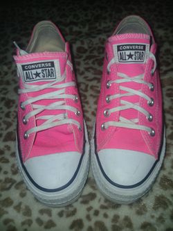 Chuck Taylor Converse All Star Limited Edition Hyper Pink Platform Canvas shoes 7