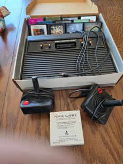 Atari 2600 whit 11 games all original