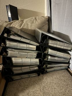11 Sports Card Binders 