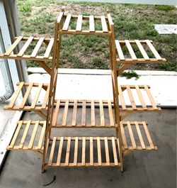 Tiered wood, Plant Stand