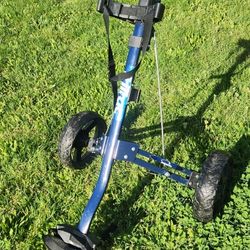 Golf Cart 3 Wheel Folding Push/Pull TriTrac Intech