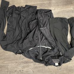 2 Nike Windbreaker Rain Jacket 1 Blk Workout Jacket Womens