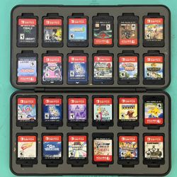 NINTENDO SWITCH ASSORTED GAME LOT($40ea))