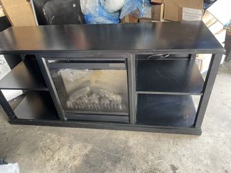 Working Fireplace Tv Console