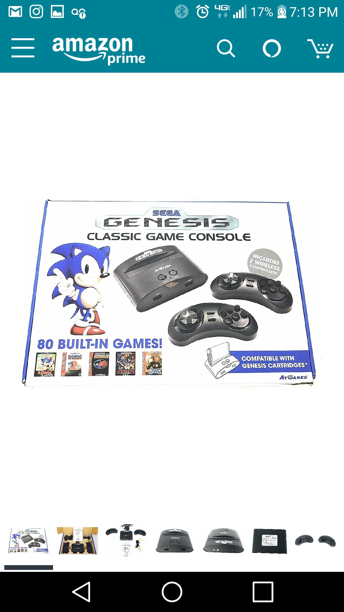 AtGames Sega Genesis Classic Game Console