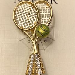 🎾NAPIER Tennis Pin, New In Box🎾