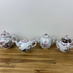 Miniature Porcelain Tea Pots