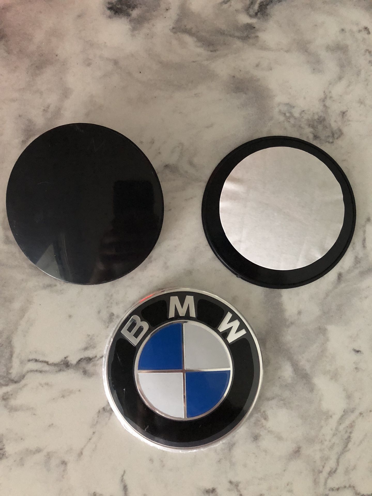 BMW Hood Trunk Logo Emblem Badge 82mm 3.2 inch