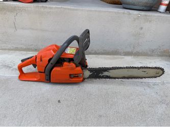 Husqvarna chainsaw 16” works good asking $190