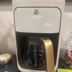 Beautiful coffee maker white