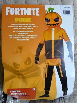 Fortnite Punk Youth Halloween Costume