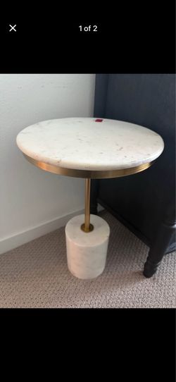 marble side table