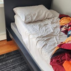 Twin Bed Frame (Black)