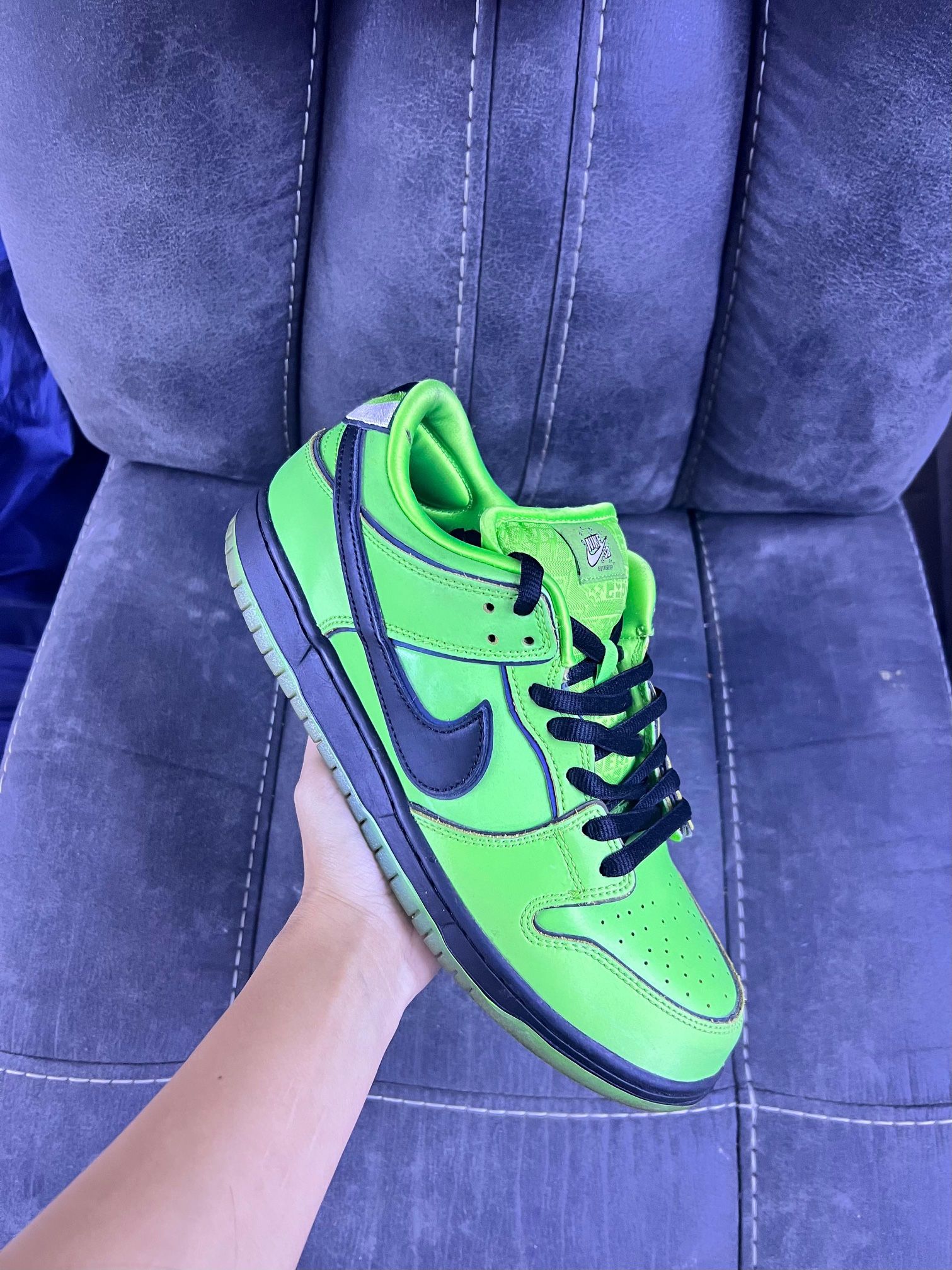 Size 10 - The Powerpuff Girls x Nike Dunk Pro SB QS Low Buttercup