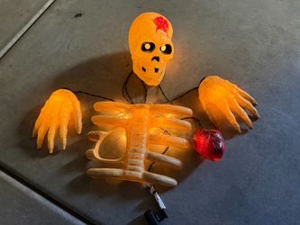 Halloween Decor Yard Skeleton Lights