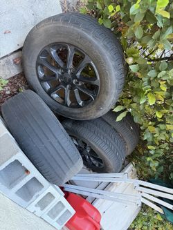 19 inch Jeeps rims and tires