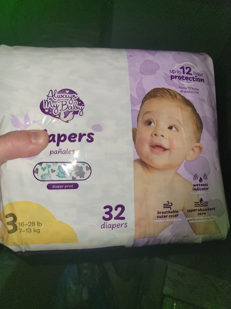 Diapers Size 3