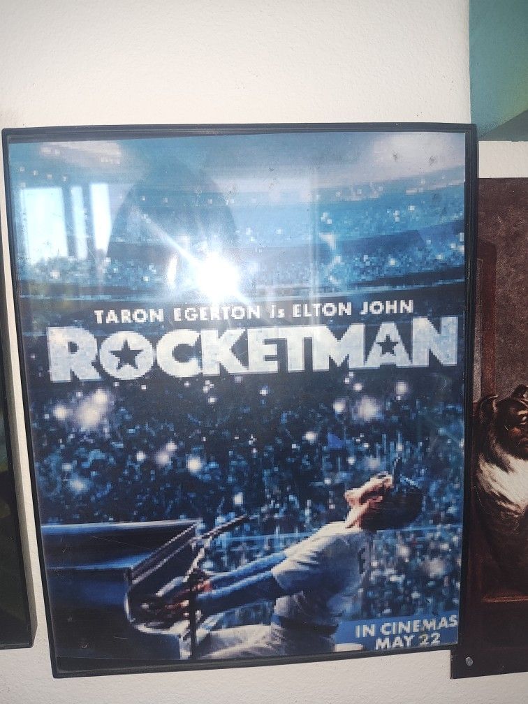 Rocket Man Picture And 8x10 Frame Metal