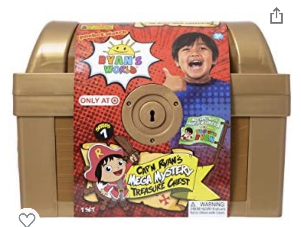 Ryan’s World Captain Ryan’s Mega Mystery Treasure Chest