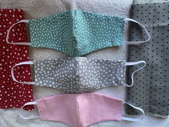 Face masks , high quality hand made. 2 layers