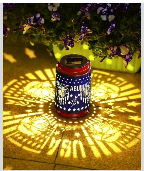 Eagle Solar Lanterns Outdoor Waterproof:Hanging Lights Garden Decor for Landscape Yard Lawn Porch Gifts for Women Men Dad
