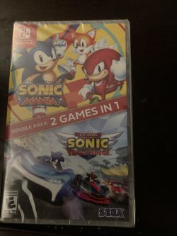 Sonic Mania & Team Sonic Racing - Nintendo Switch/ Sega