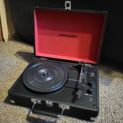 Briefcase Record Player