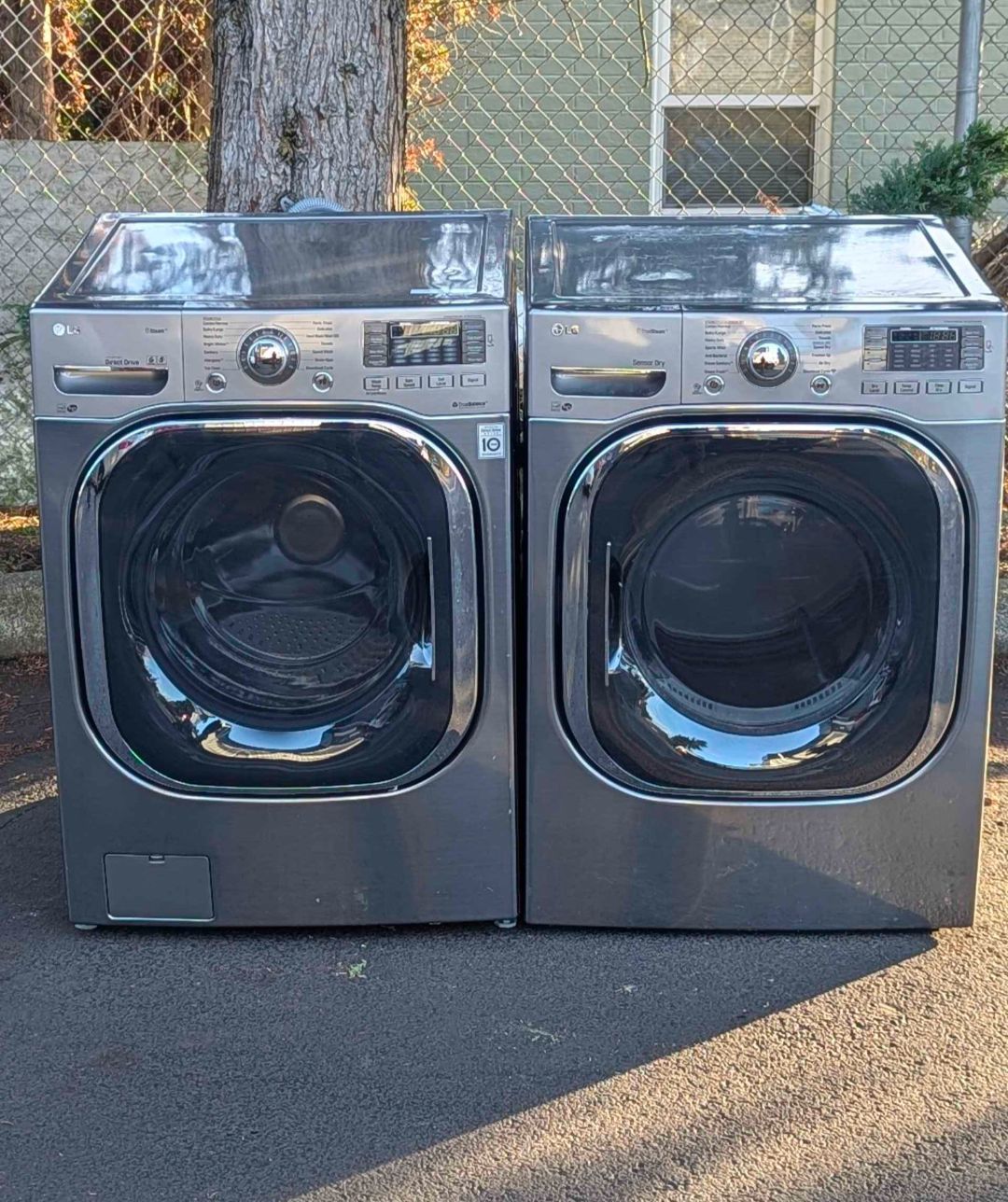 STACKABLE LG XL Capacity 4.5 cuft washer and 7.4 cuft Electric https://offerup.co/faYXKzQFnY?$deeplink_path=/redirect/ Perfect. 30 Days warranty