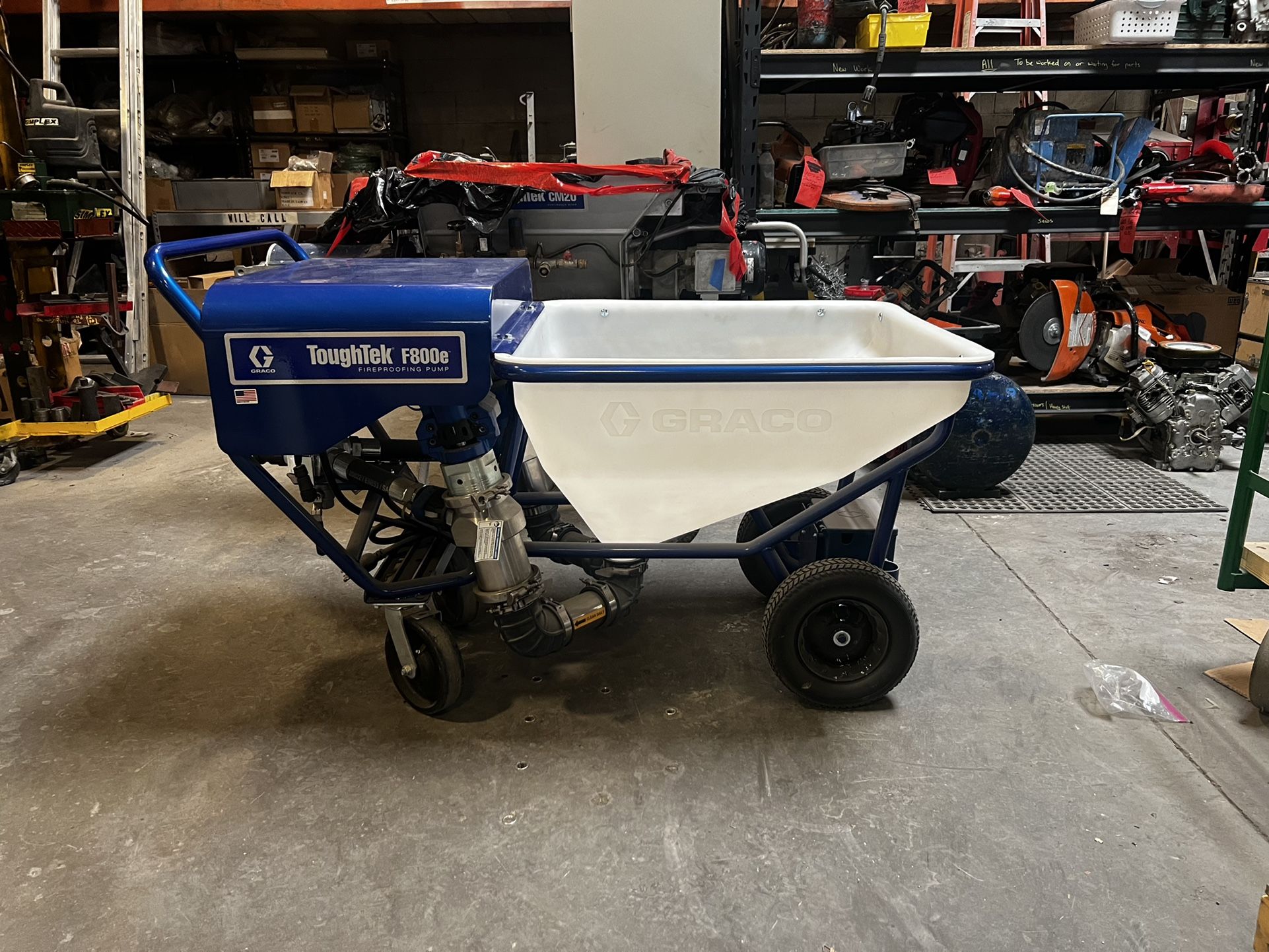 NEW Graco TOUGHTEK Fireproofing Pump