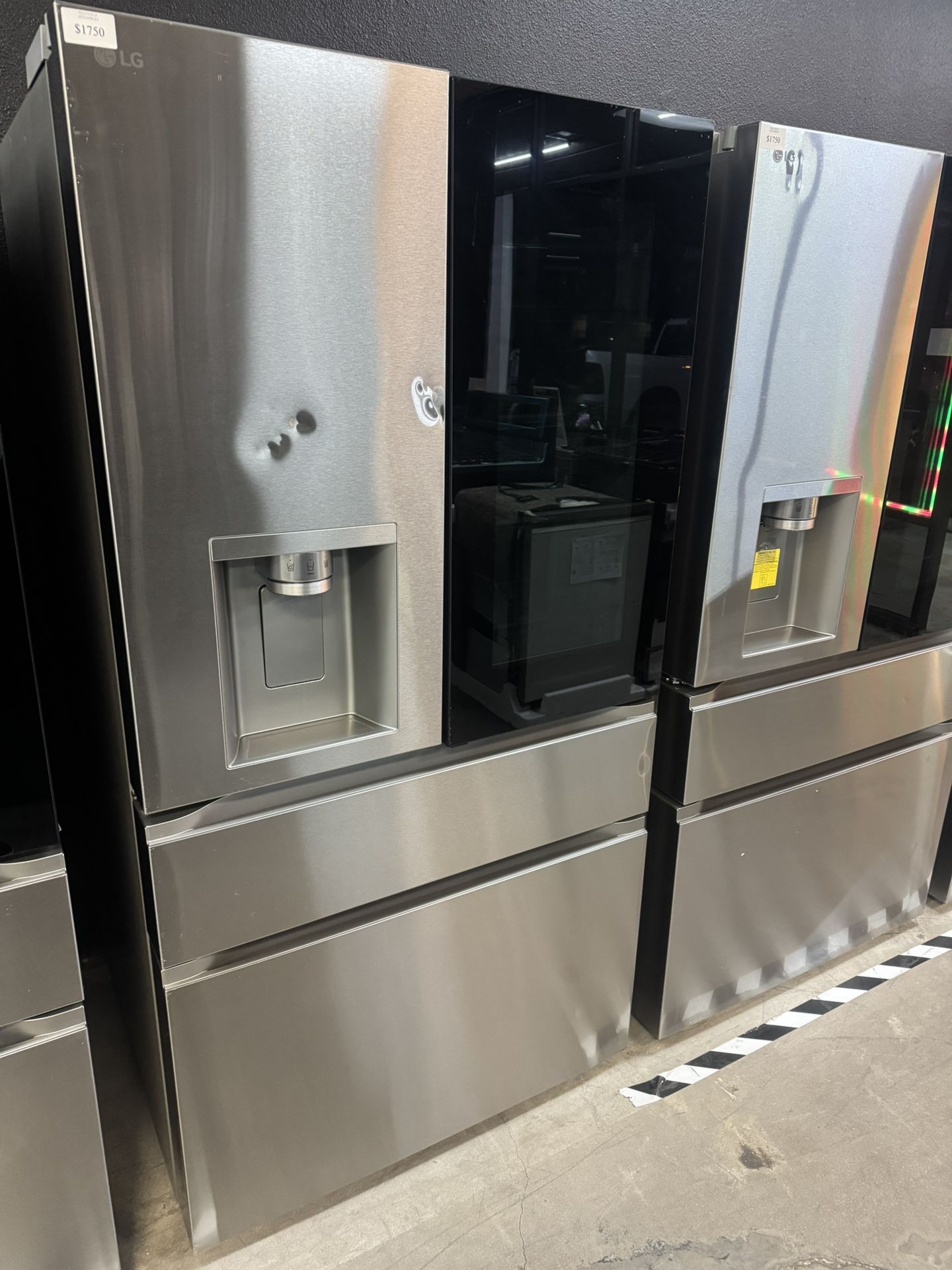 LG Instaview - Standard Depth MAX 4 Door Refrigerator 