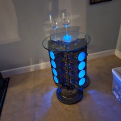 350 Chevy Wine Holder/ Table