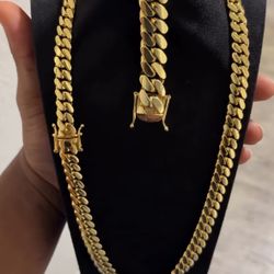 Cuban Chain Set 